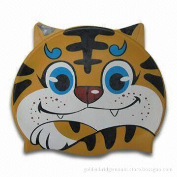 Swimming Cap for Children, Made of Silicone, Available in Various Colors, with Excellent Quality